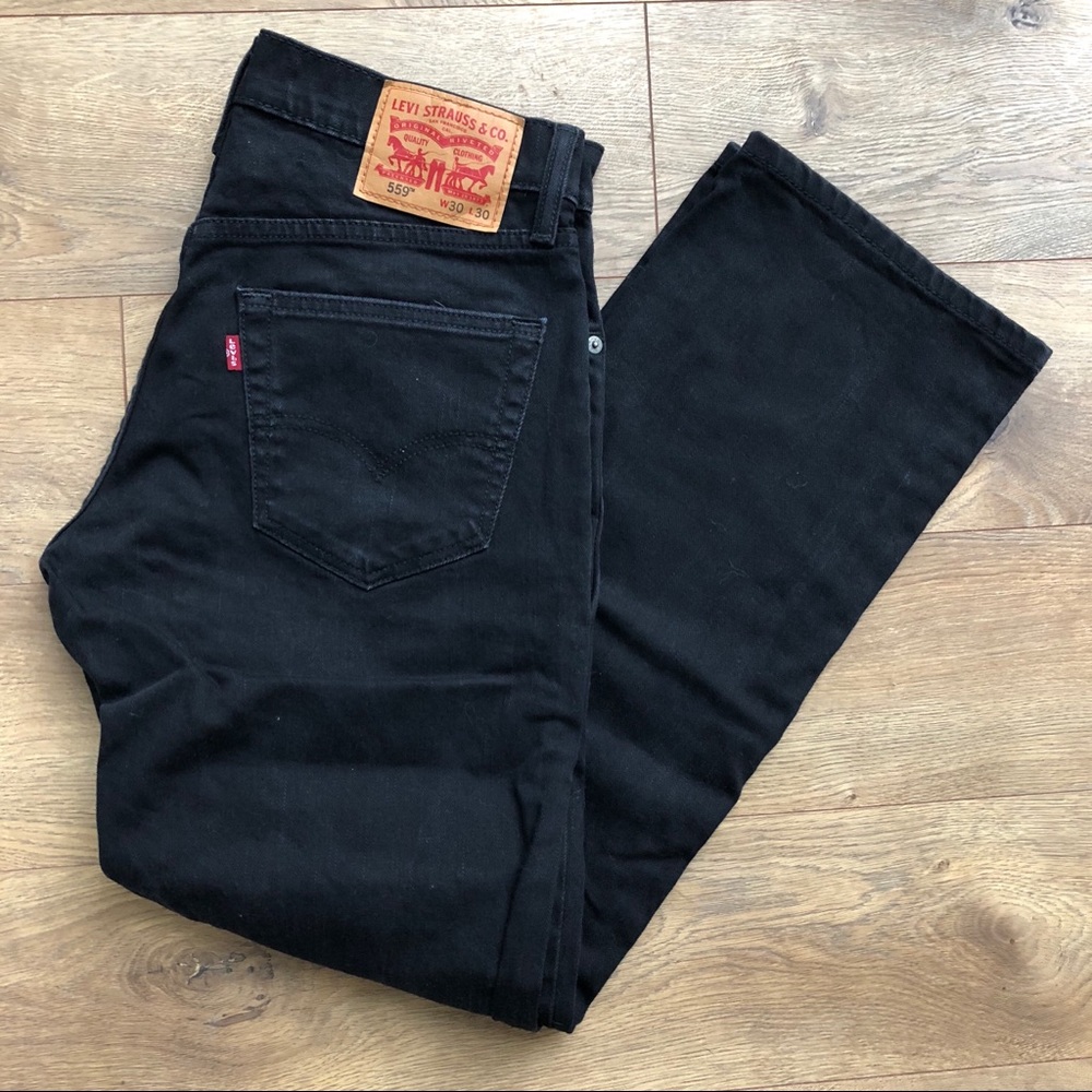 Levi’s 559 Men’s 30x30 Black Jeans